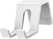 Generic Game Controller Holder Wall Mount Stay Organized Durable Acrylic Convenient Mount Gaming Accessory Gamepad Stand Universal, white