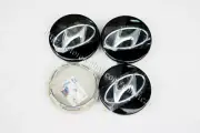 4pc Wheel Cap fit 2019-2021 Hyundai Veloster 2.0 Turbo/ R-Spec factory 18" wheel (for: Hyundai)