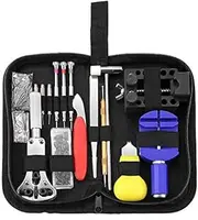 [Luxerlife] Watches Repair Tool Kit, Professional 147 in 1 Watch Case Opener Repair Tools Watch Spring Pin Bars Watch Band Buckle Remover Battery Replacement Kit