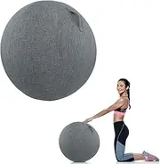 Exercise Ball - Sitting Ball Covers with Handle,Dustproof Protective Case for 55cm Stability Yoga Fitness Exercise