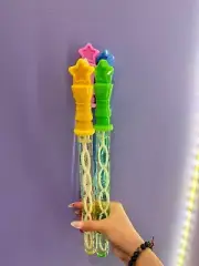 Magic Bubble Wand - Light-Up Toy, Fun for Kids, Creates Giant Bubbles