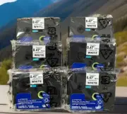 Labelife, 6-Pack, Label Maker Tape, For Brother P Touch TZe