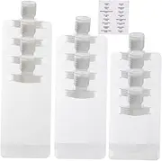 1 Set Refillable Travel Bottles with Leakproof Design for Lotion Shampoo and More for Travel and Business Trips Includes Labels