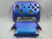 Blue & Purple Chameleon Front & Back Shell, Nintendo Switch Pro Controller