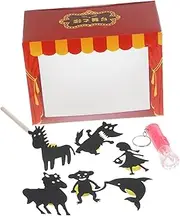 1Set DIY Shadow Puppetry Kit Traditional Chinese Shadow Puppet Making Materials for Creative Handcraft Prop for Family Fun and Educational Activities