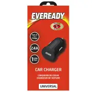 Eveready Car Adapter 2.4A Black