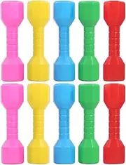 Kids Weight Set Dumbbells Set for Toddlers | Barbell Fitness Exercise Equipment for Home Gym Workout (Set of 10 pcs) Kids Weight