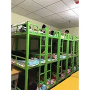 幼稚園床架 託管班宿舍床 學生三層床 上下床 午睡床 三層鐵床 宿舍床 午托床 兒童床