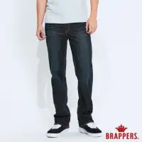 在飛比找momo購物網優惠-【BRAPPERS】男款 高腰彈性直筒褲(深藍)