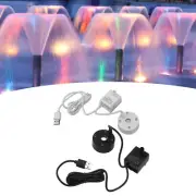 Mist Maker USB Fog Maker LED Colorful Lighting Fountain Atomizer Humidifier New