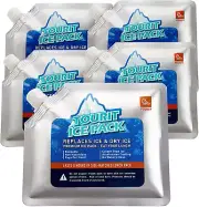 Reusable Ice Pack for Coolers, Lunch Bags/Boxes, and Backpacks