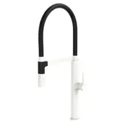 Fienza Kaya Pull Down Sink Mixer Mixed Matte White 228109MW