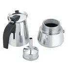(200ml)Portable Stainless Steel Coffee Pot Moka Espresso Maker Mocha SG