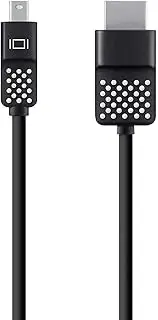 Belkin Mini DisplayPort? to HDMI Cable, 1.8m, 4K F2CD080bt06 Black