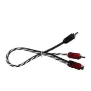 SUNDOWN AUDIO RCA 1F TO 2M 2 CHANNEL Y-SPLITTER INTERCONNECT CABLE WIRE - SB2-Y