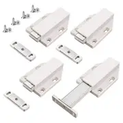 Push Heavy Duty 4 Pack Push to Open Cabinet Hardware Magnetic Contact7669