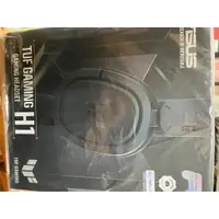 在飛比找蝦皮購物優惠-華碩 TUF Gaming H1 電競耳機 麥克風黑色 全新