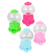 4 Pcs Machine Gum Balls Manual Toy Candy Catcher Child