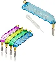 Toyo Pistol Grip Pattern Head Glass Cutter -Colors Vary