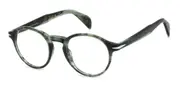 David Beckham DB 1185 6AK Men's Glasses Green Size 49 - Private Health Rebate - Blue Light Block Available