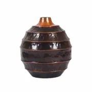 SSH COLLECTION Cocoon Small 30cm Tall Vase - Copper