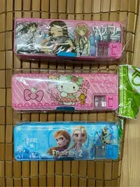 在飛比找Yahoo!奇摩拍賣優惠-全新 冰雪奇緣 凱蒂貓 hello kitty 多功能鉛筆盒