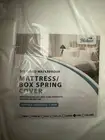 King Mattress Protector Zippered 7 Inches, Waterproof Mattress Encasement