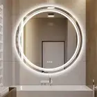 600/800/900mm Large Round LED Bathroom Mirror Anti-fog Dimmable Vanity Mirror