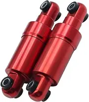 Rear Suspension Shock Absorber, Electric Scooter Hydraulic Shock Absorber Replacement for K U*G*O*O M4 Pro Electric Scooter(red)