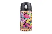 Oasis Double Wall Insulated Kids Drink Bottle Stainless Steel 400ml Squishies