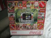 COCA COLA GAMEBOARD WITH COVERED BRIDGE 1000 PIECE PUZZLE BY SPRINGBOK NIB