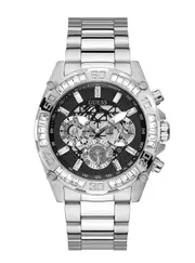 GUESS Men's Silver Trophy Watch