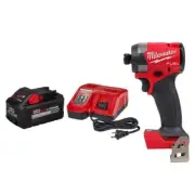 Milwaukee Impact Driver 1/4" Hex 18V Li-Ion Brushless Cordless w/ 8 Ah Battery