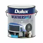DULUX 4 LITRE WEATHERSHIELD COLOURGUARD EXTERIOR LOW/SHEEN WESTERN MYALL PAINT