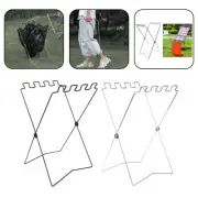 Bin Bag Holder Picnic Iron Material Multi-purpose Sturdy And Recyclable