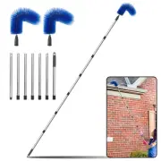 Flamorrow Gutter Cleaning Brush, 9.5 Ft Extendable Roofing Guard Cleaner Tool...