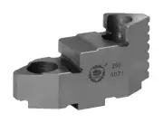 Bison 12" Hard Top Jaws for 6-Jaw SET-TRU Self-Centring Scroll Lathe Chuck-1 Set