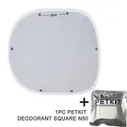 Petkit Pura Max Sandbox Cat Litter Box Mat Accessories High-performance Three Prevention Pad Is Suit-sswyv pad and 1 pice N50