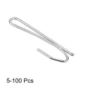Curtain Hooks Metal Single Prongs Pinch Pleat Drapery Hook for Drapery Tapes