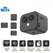 D3 HD Mini Wireless WiFi Dual Camera Mobile Phone Wireless Network Camera Remote Two-way Intercom Monitoring Camcorder