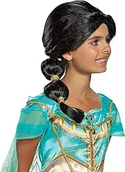 The Aladdin Live Action Kid Jasmine Wig Standard