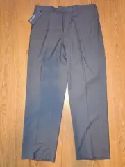NEW Kenneth Cole Reaction Dress Pants Mens 32x29 Brown Striped Slacks Trousers
