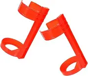 Gatuida Fire Extinguisher Mounting Support 2pcs Car Fire Extinguisher Wall Bracket Mounting Holder for Home Office Emergency Ready