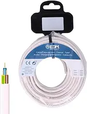 White Hose Reel 3x1.5mm 25m Ideal for Watering and Garden Maintenance Its flexibility and strength ensure easy use and excellent performance in irrigation.