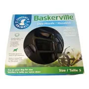BaskerVille Ultra Muzzle for Dogs Size 5 Extremely Tough Durable