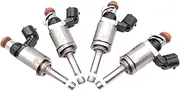 4 Pcs P301-13250B Fuel Injector P301-13-250B P30113250B Compatible with Mazda 2 3 CX-3 CX-5 MX-5 2.0 Automotive Engine Parts