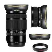 HD 32K WIDE ANGLE LENS MACRO LENS FOR FUJIFILM GF 45-100mm f/4 R LM OIS WR Lens