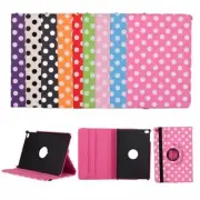 360 Rotate POLKA DOT BALLS Case Cover iPad 6 5 4 3 2 Air Mini 2017 2018 (OPT SP)