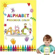 Alphabet Tracing Book - Dry Erase Preschool Handwriting Workbook,Developmental Preschool Learning Activities, Portable Letter Learning Toys for Early Childhood Home School Travel