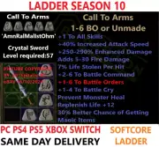 LADDER CTA Call To Arms Diablo 2 Resurrected Items D2R ✅ PC PS4 PS5 XBOX SWITCH✅